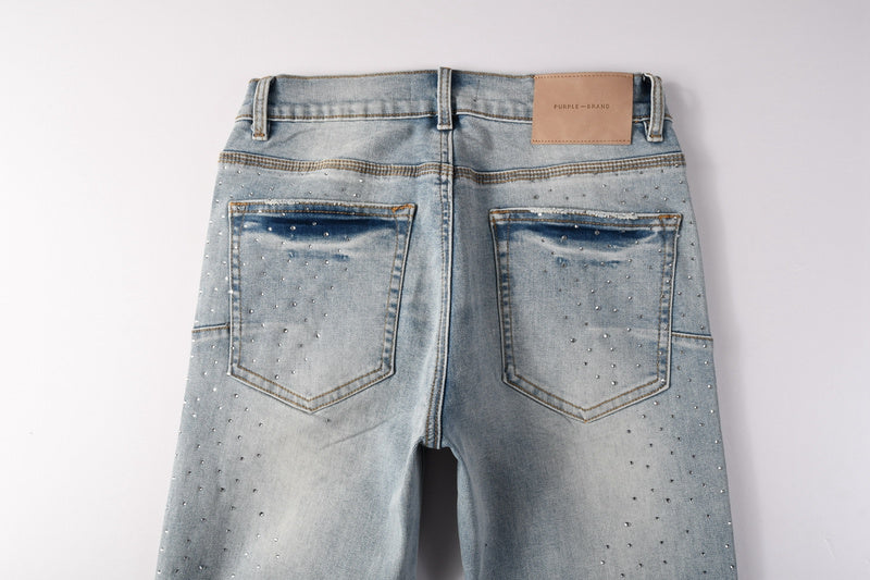 VELCEN Purple Brand Jeans #9119