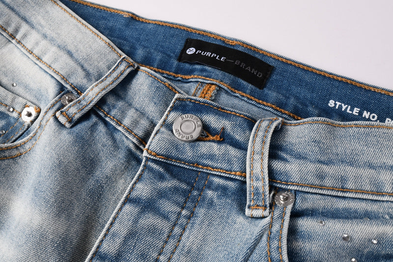 VELCEN Purple Brand Jeans #9119