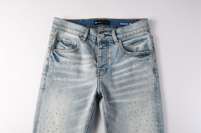 VELCEN Purple Brand Jeans #9119