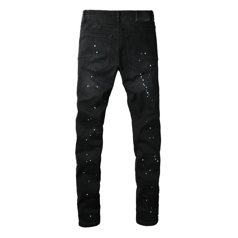 VELCEN Purple Brand Jeans #9121