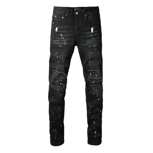 VELCEN Purple Brand Jeans #9121