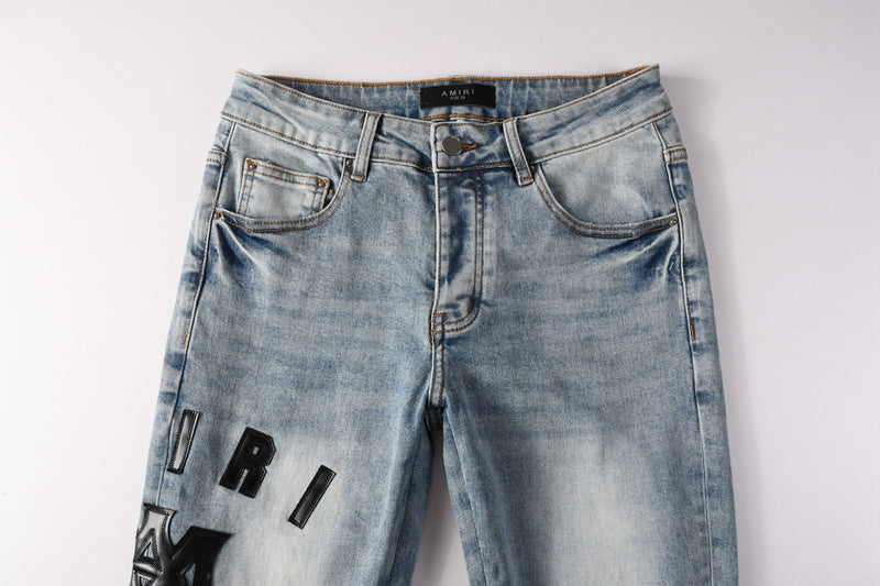 VELCEN Amiri Fashion Jeans  #8921