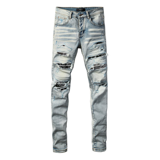 VELCEN Amiri Fashion Jeans #8935