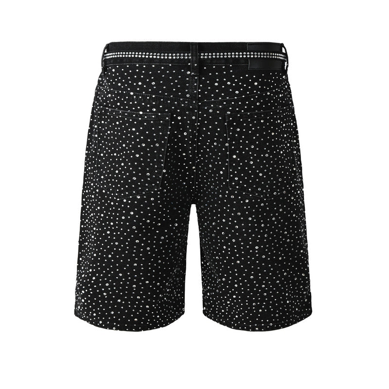 VELCEN Purple Brand Denim Shorts #5095