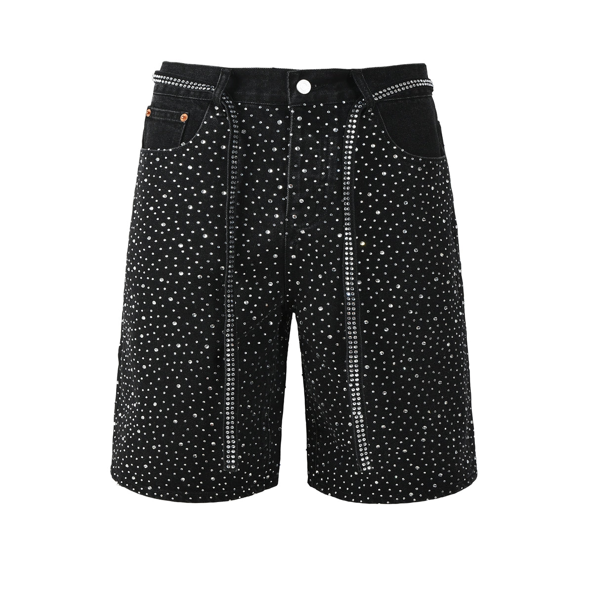 VELCEN Purple Brand Denim Shorts #5095