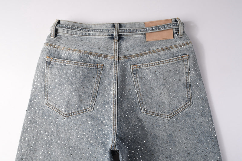 VELCEN Purple Brand Denim Shorts #5096