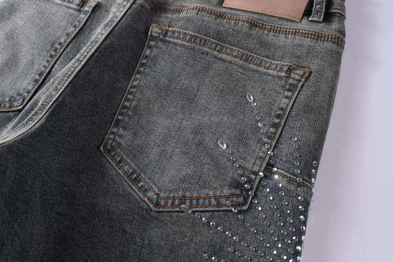 VELCEN Purple Brand Jeans #9122