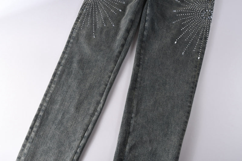 VELCEN Purple Brand Jeans #9122
