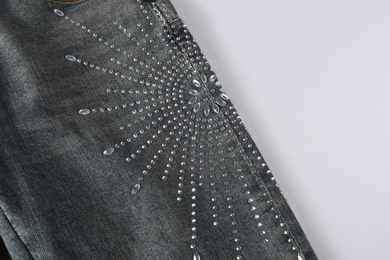 VELCEN Purple Brand Jeans #9122