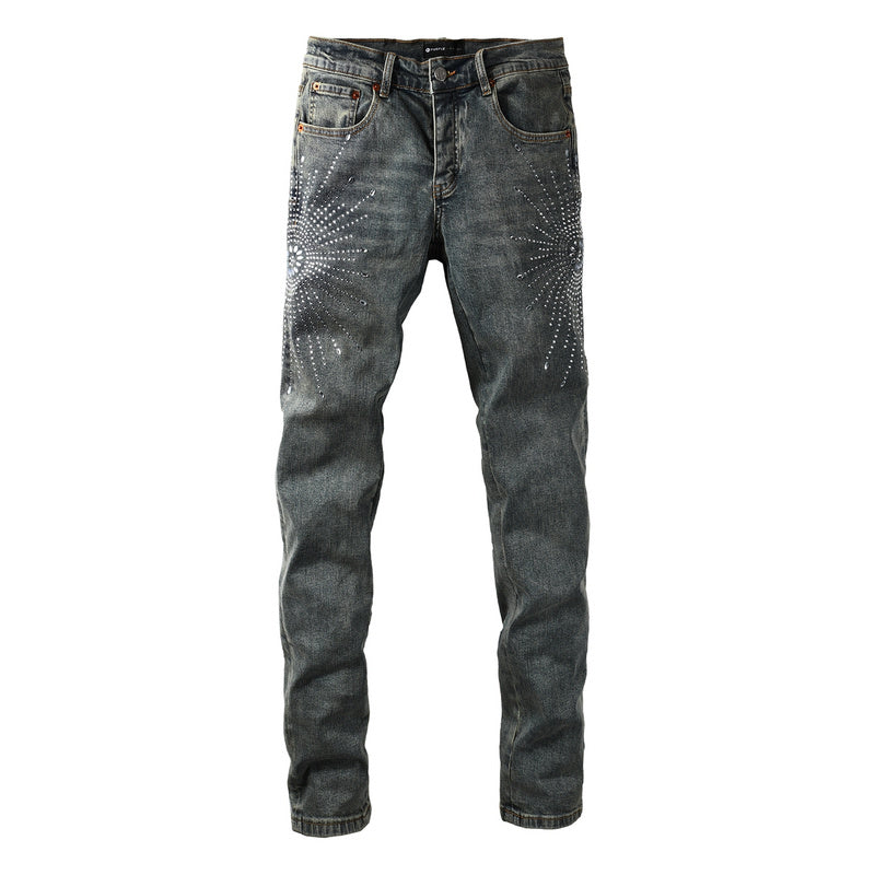 VELCEN Purple Brand Jeans #9122