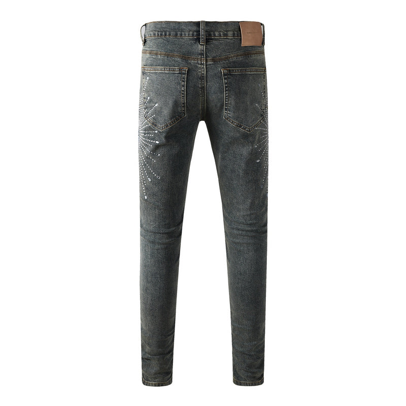 VELCEN Purple Brand Jeans #9122
