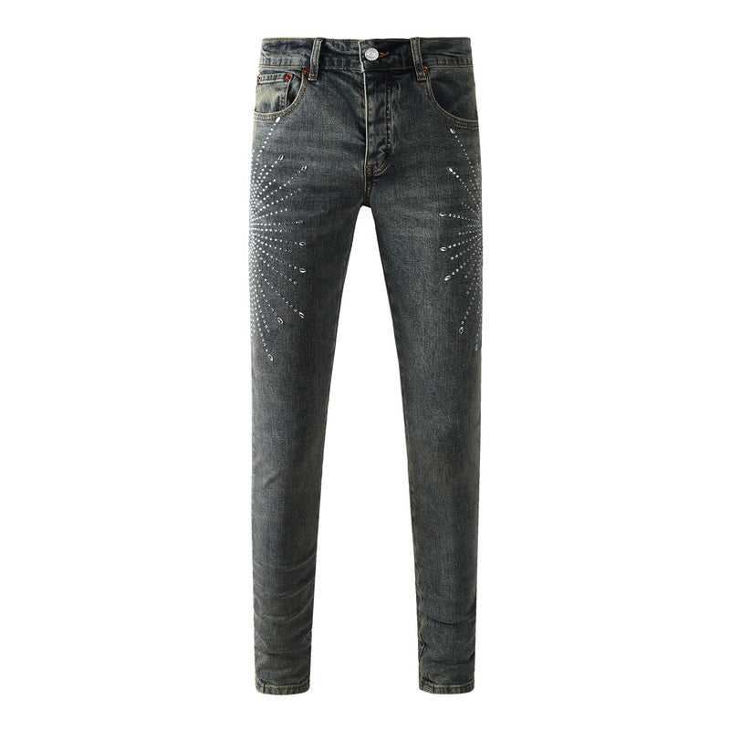 VELCEN Purple Brand Jeans #9122