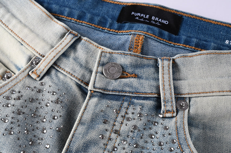 VELCEN Purple Brand Jeans #9127