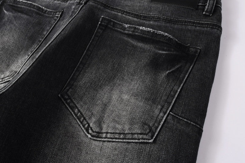 VELCEN Purple Brand Jeans #PU9135