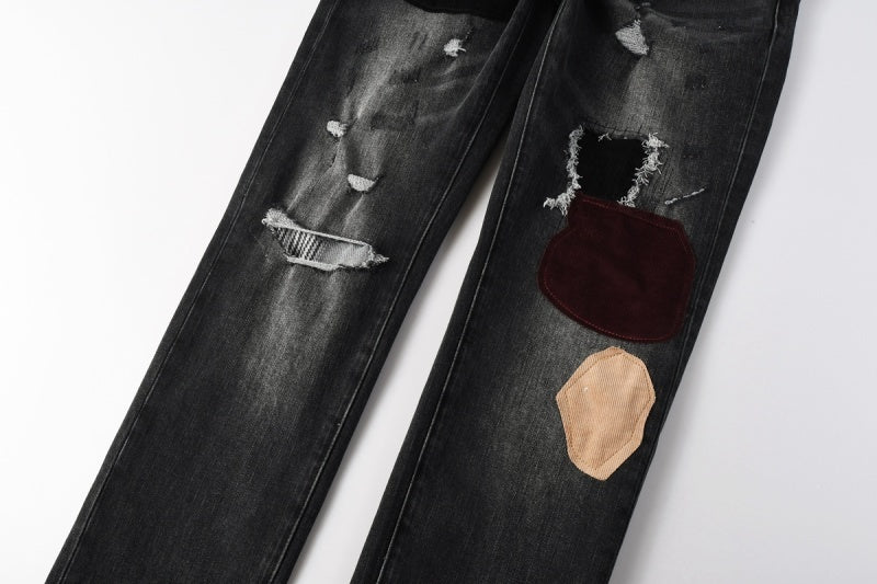 VELCEN Purple Brand Jeans #PU9135