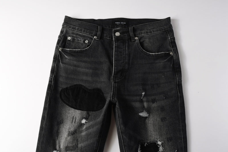 VELCEN Purple Brand Jeans #PU9135