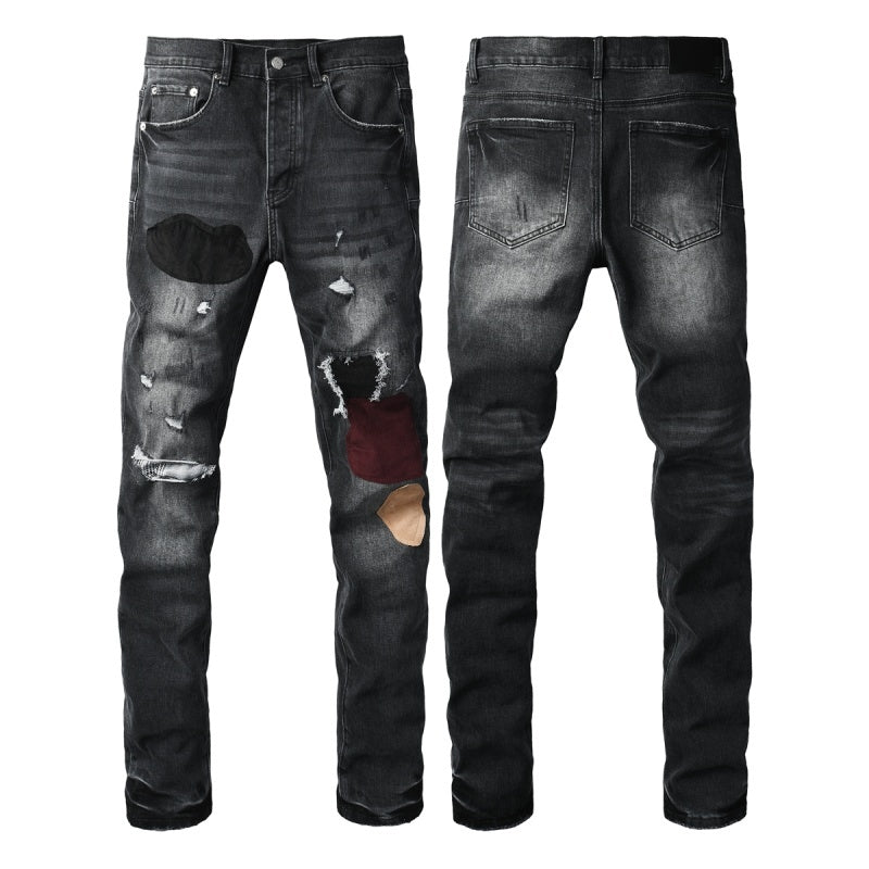VELCEN Purple Brand Jeans #PU9135