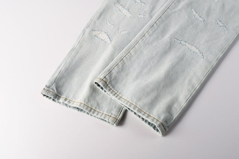 VELCEN Purple Brand Jeans #PU9142