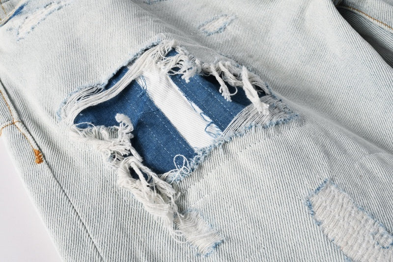 VELCEN Purple Brand Jeans #PU9142