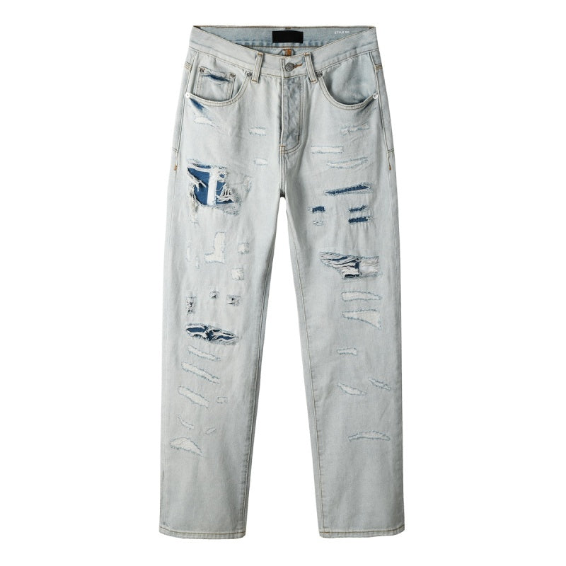VELCEN Purple Brand Jeans #PU9142