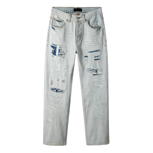 VELCEN Purple Brand Jeans #PU9142