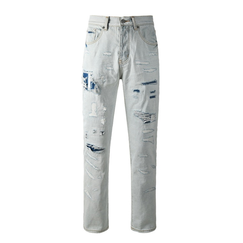 VELCEN Purple Brand Jeans #PU9142