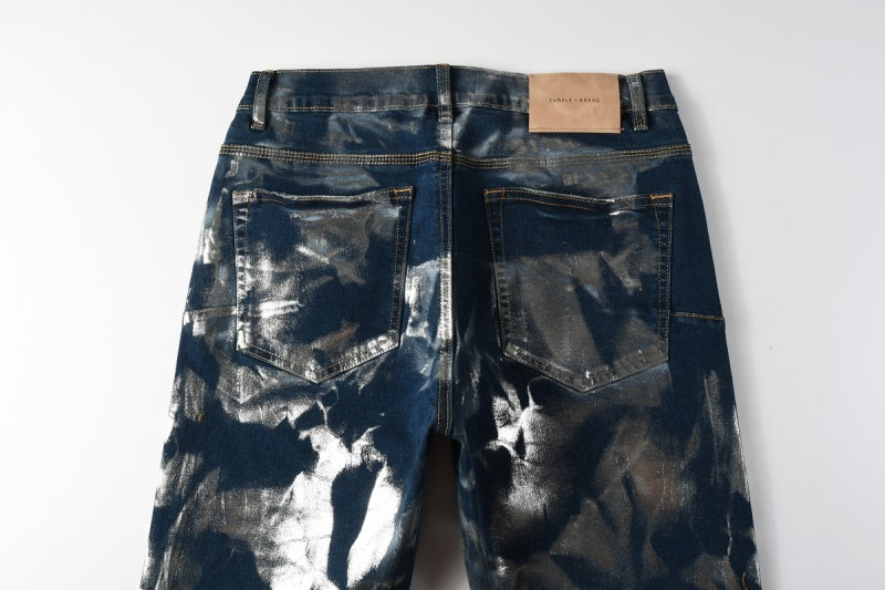 VELCEN Purple Brand Jeans #PU9134