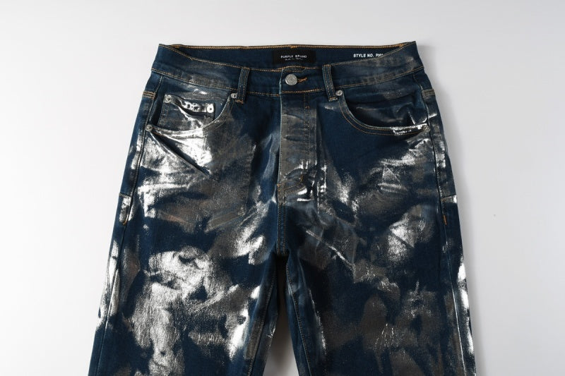 VELCEN Purple Brand Jeans #PU9134