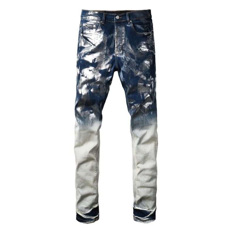 VELCEN Purple Brand Jeans #PU9134