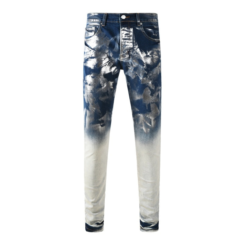 VELCEN Purple Brand Jeans #PU9134