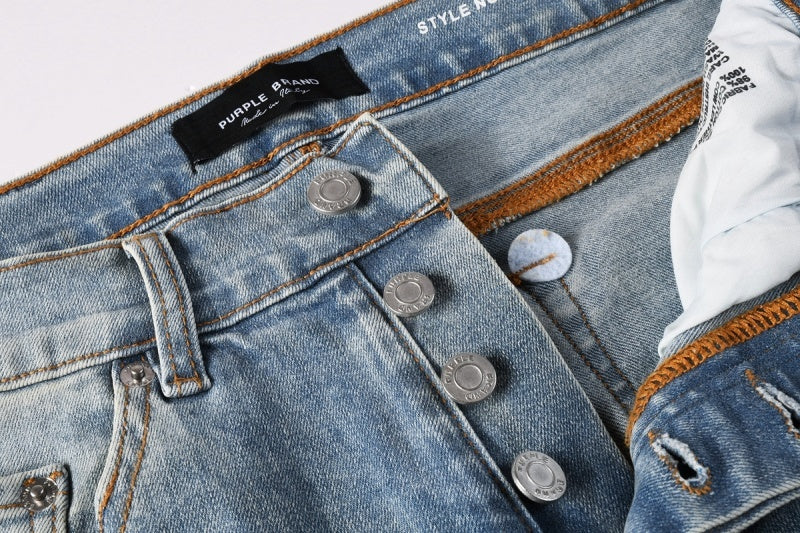 VELCEN Purple Brand Jeans #PU9136