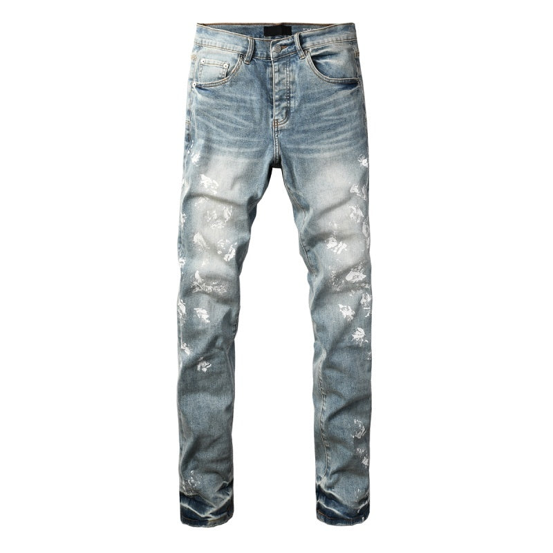 VELCEN Purple Brand Jeans #PU9136