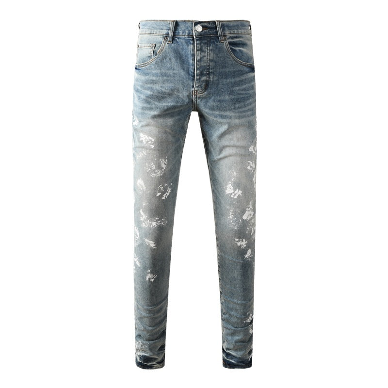 VELCEN Purple Brand Jeans #PU9136