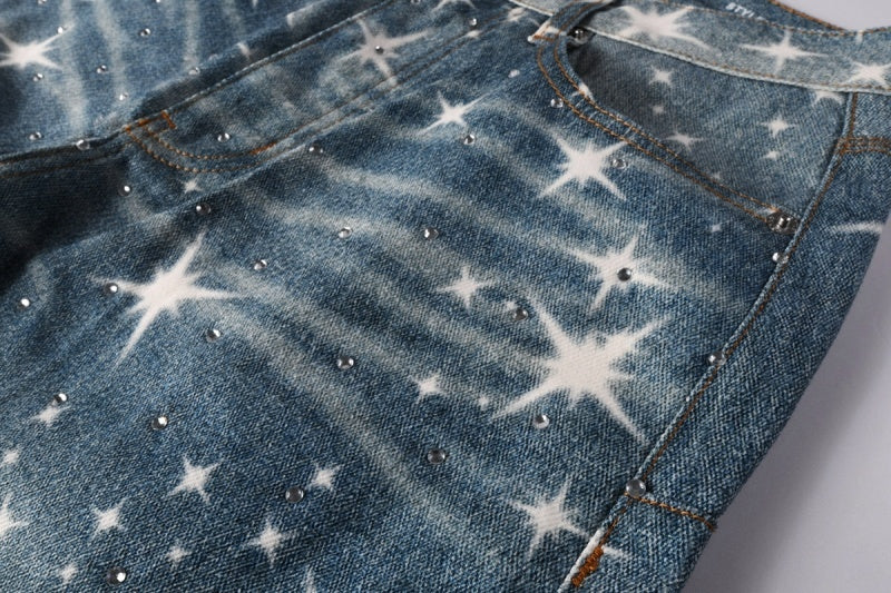 VELCEN Purple Brand Jeans #PU9141
