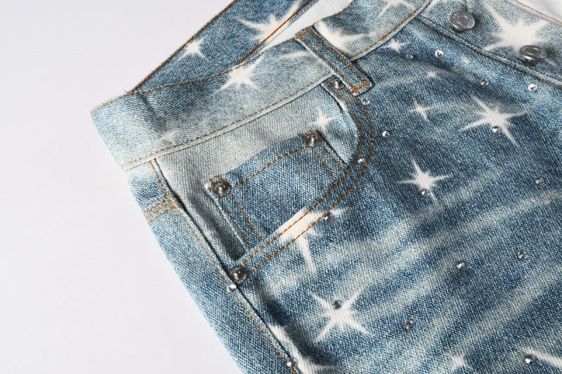VELCEN Purple Brand Jeans #PU9141