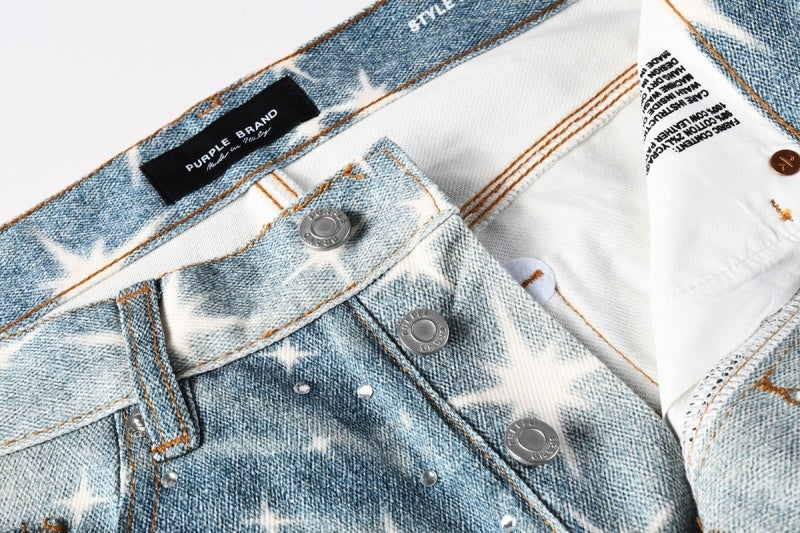 VELCEN Purple Brand Jeans #PU9141
