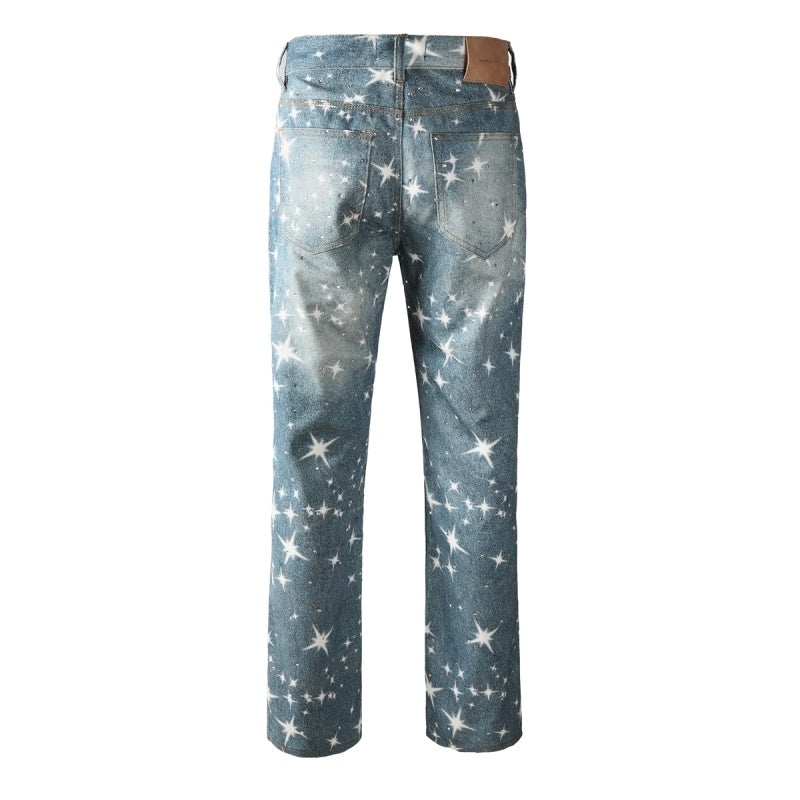 VELCEN Purple Brand Jeans #PU9141