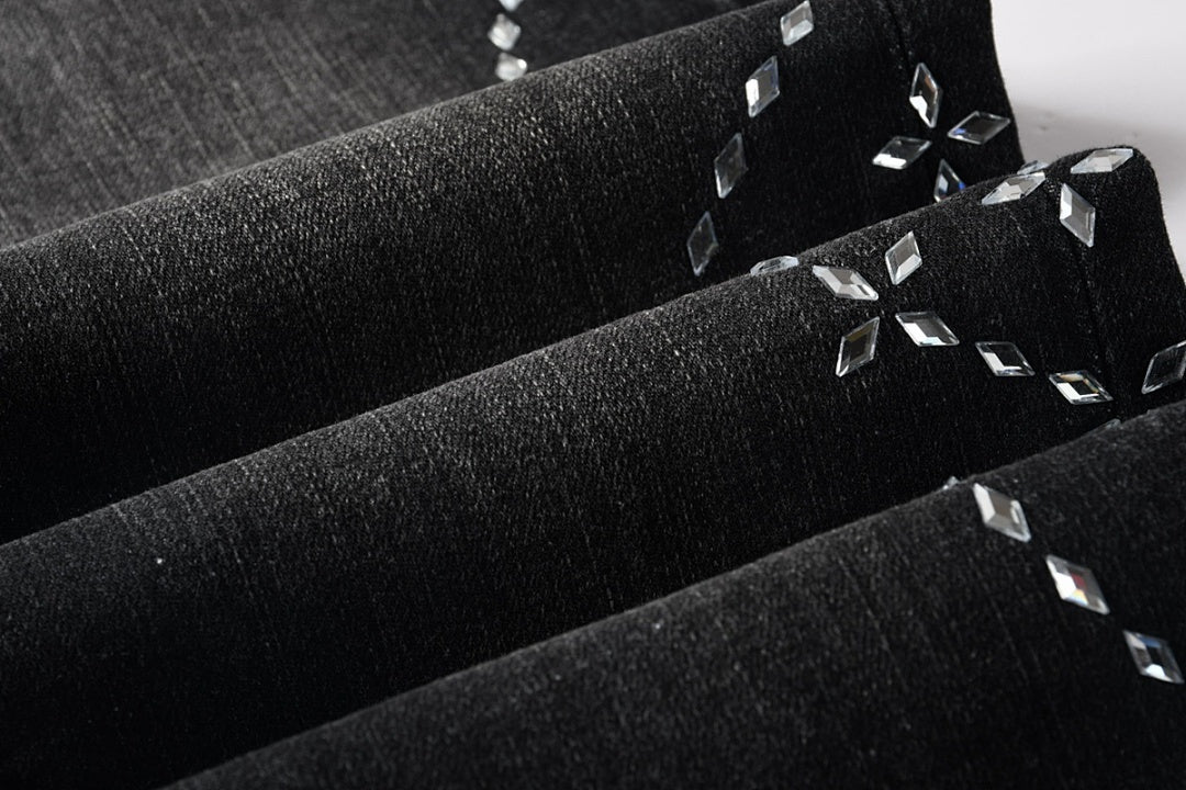 VELCEN Purple Brand Jeans #9145
