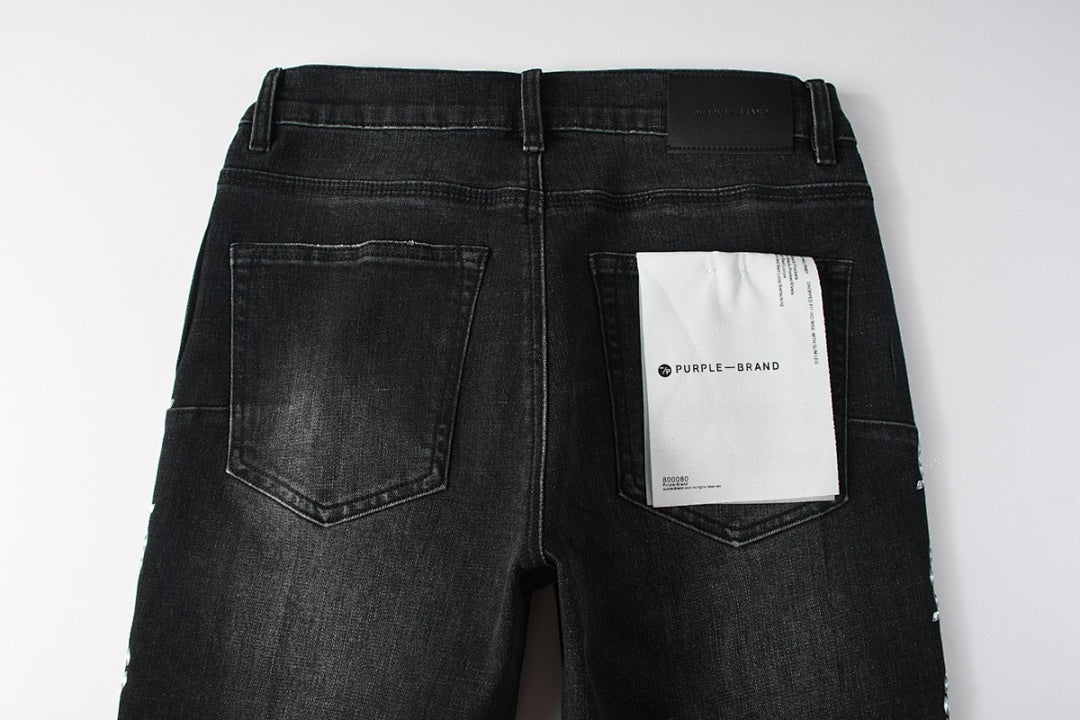 VELCEN Purple Brand Jeans #9145
