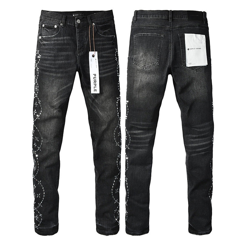 VELCEN Purple Brand Jeans #9145