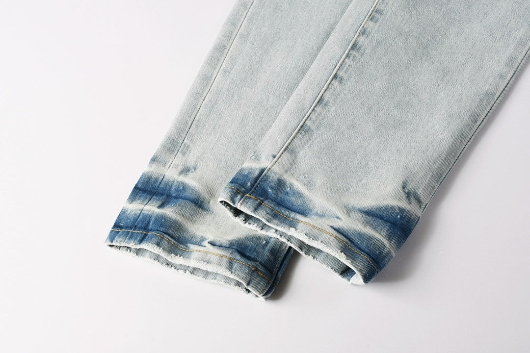 VELCEN Purple Brand Jeans #9143