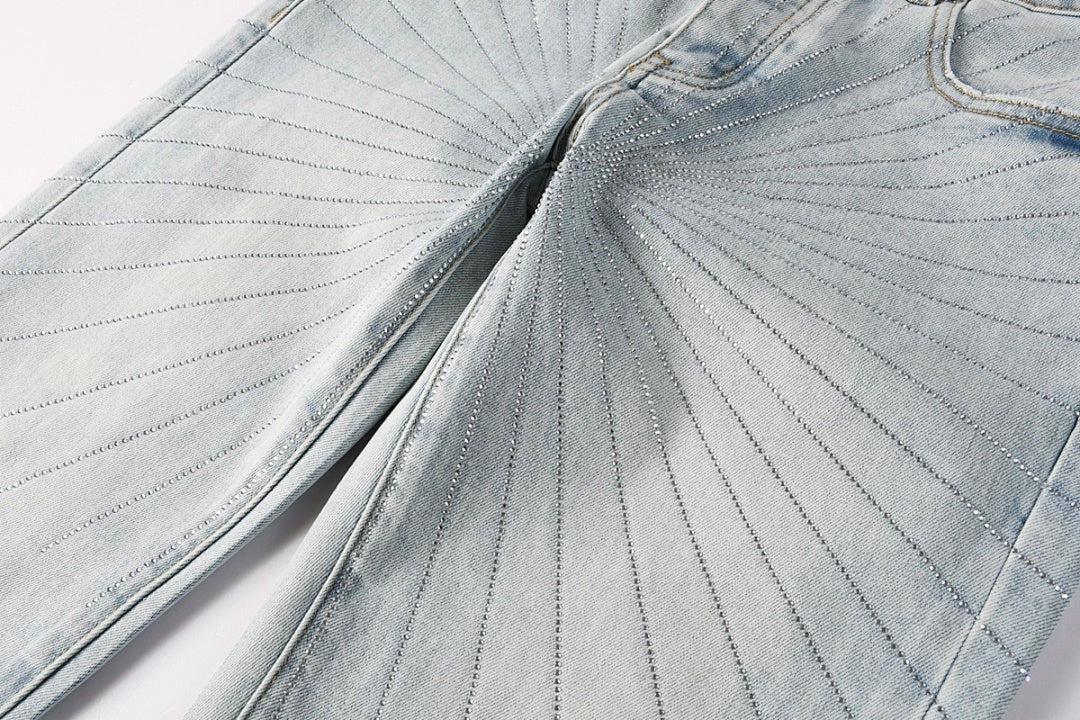 VELCEN Purple Brand Jeans #9143