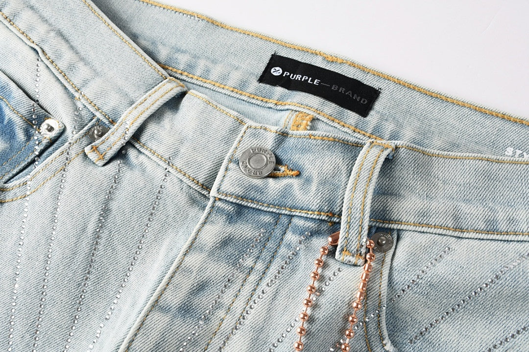 VELCEN Purple Brand Jeans #9143