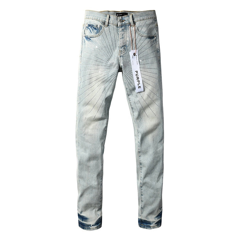 VELCEN Purple Brand Jeans #9143