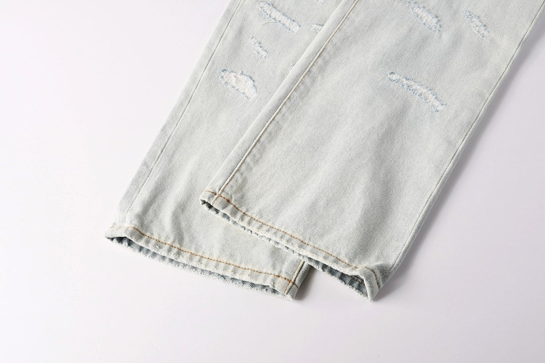 VELCEN Purple Brand Jeans #9142