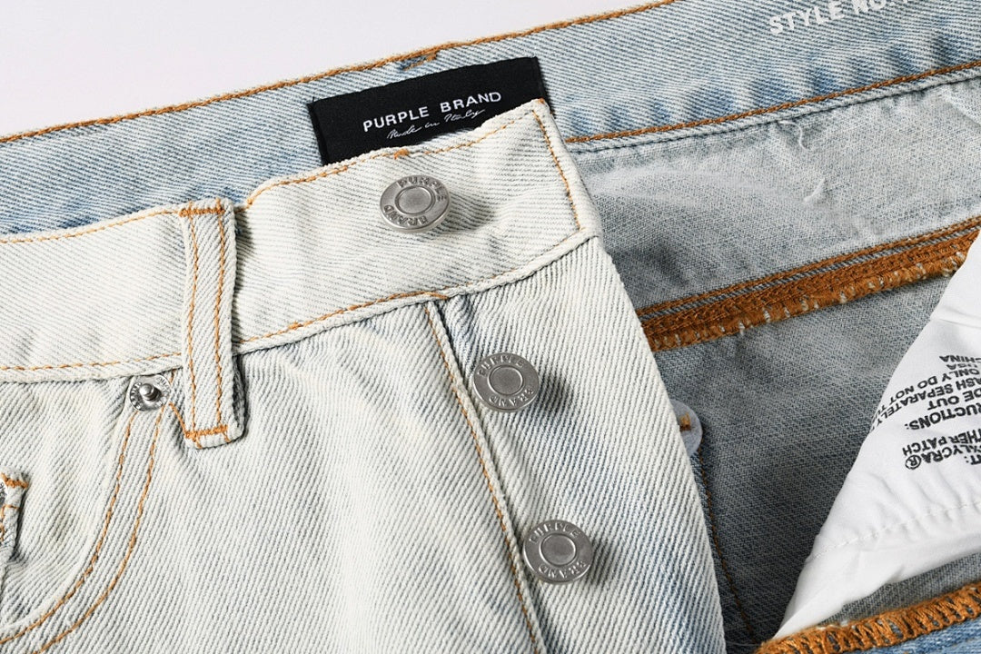 VELCEN Purple Brand Jeans #9142