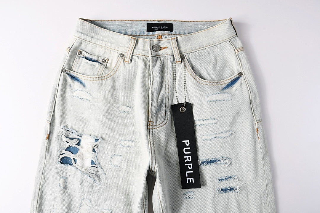 VELCEN Purple Brand Jeans #9142