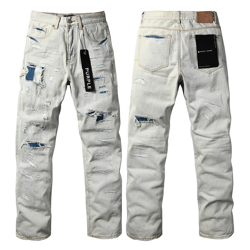 VELCEN Purple Brand Jeans #9142