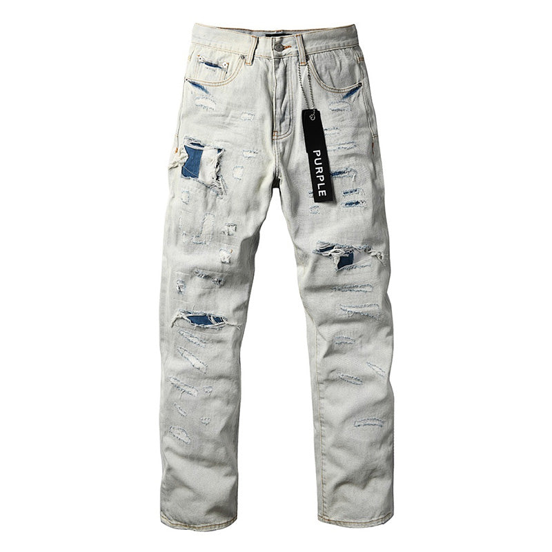 VELCEN Purple Brand Jeans #9142
