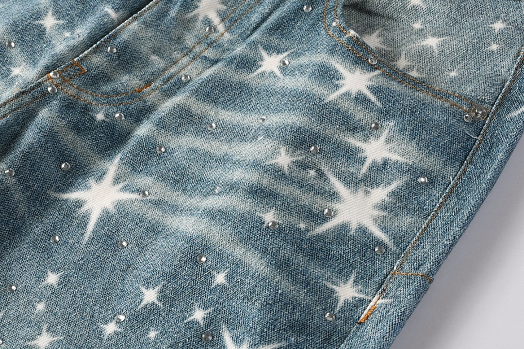 VELCEN Purple Brand Jeans #9141